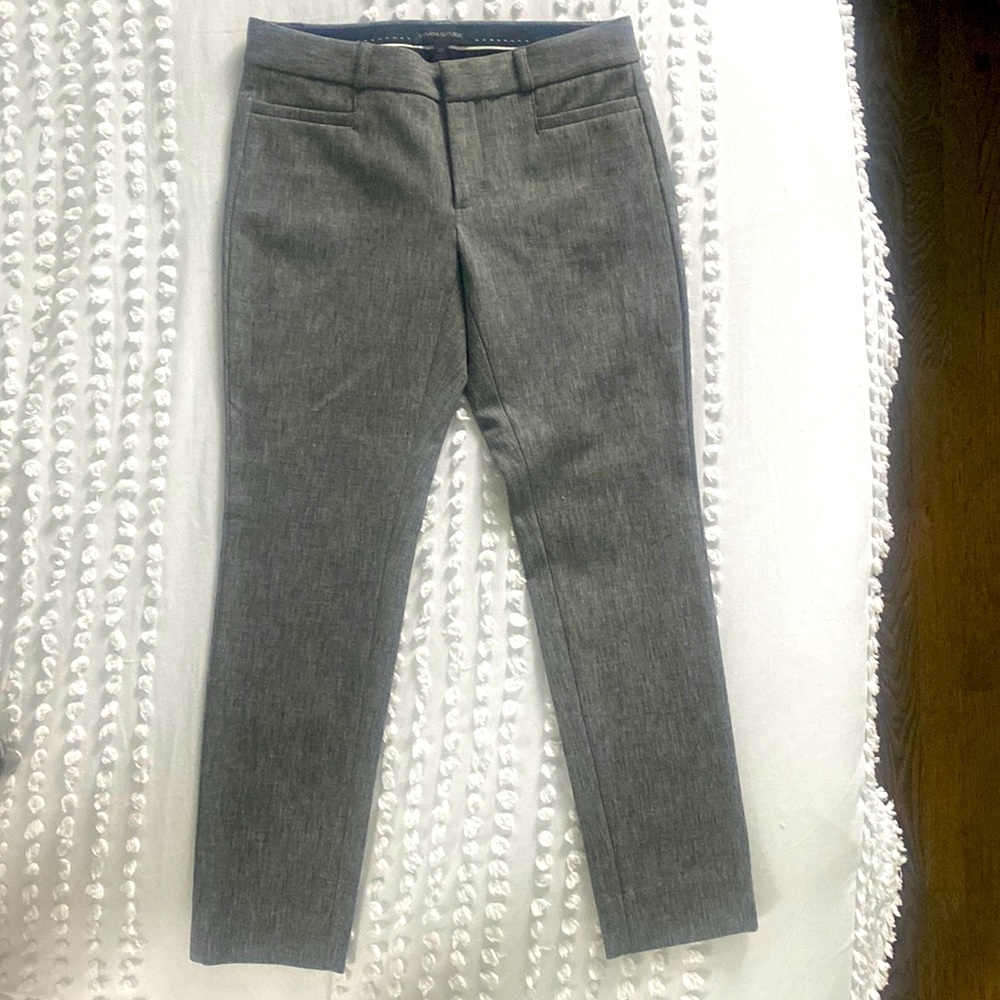Banana Republic Sloan Twill Gray Pant
